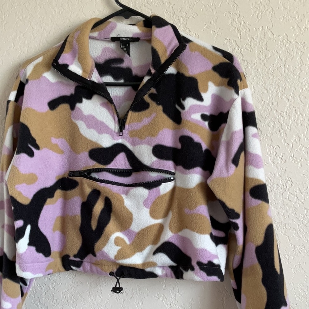 Camo sweater